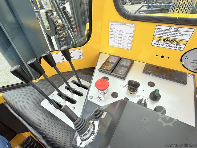 4-way forklift Combilift C4000 GAS DUPLEX 4600 FREE-LIFT CABIN