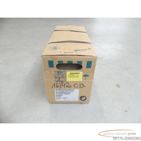 Control unit Siemens 1FT6064-1AF71-3AG1 Motor SN: 1TS729724001 --