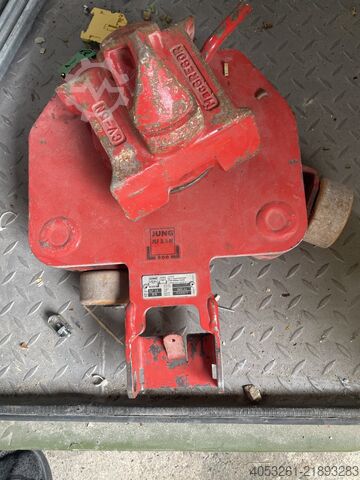4 steerable tank rollers for sea containers JUNG JLF 3,5 M