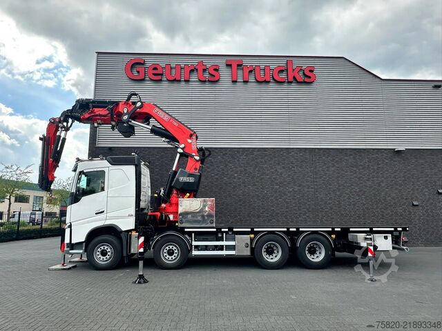 Crane truck Volvo FH 8X4 BAKWAGEN MET FASSI F1150RA.2.28 XHE-DYNA...