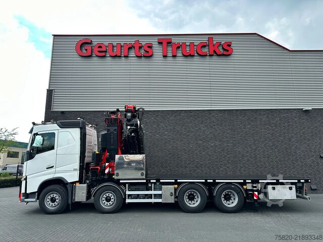 Crane truck Volvo FH 8X4 BAKWAGEN MET FASSI F1150RA.2.28 XHE-DYNA...