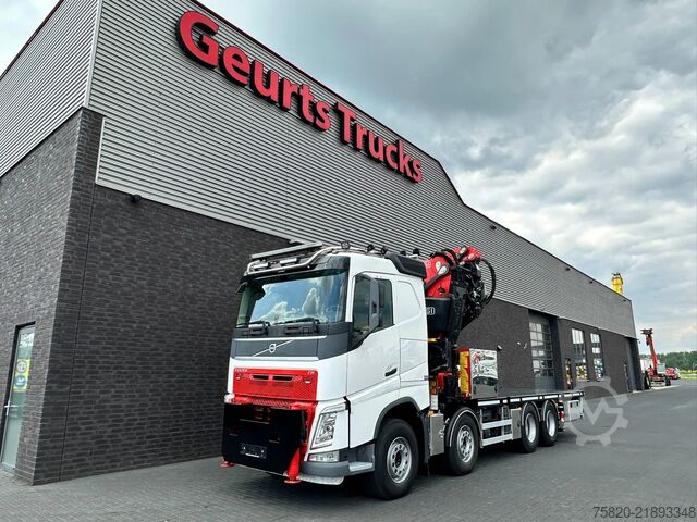 Crane truck Volvo FH 8X4 BAKWAGEN MET FASSI F1150RA.2.28 XHE-DYNA...