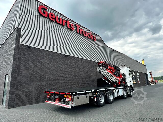 Crane truck Volvo FH 8X4 BAKWAGEN MET FASSI F1150RA.2.28 XHE-DYNA...