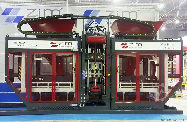 Concrete  Block Production Machine ZİM Mühendislik ZIM 1025