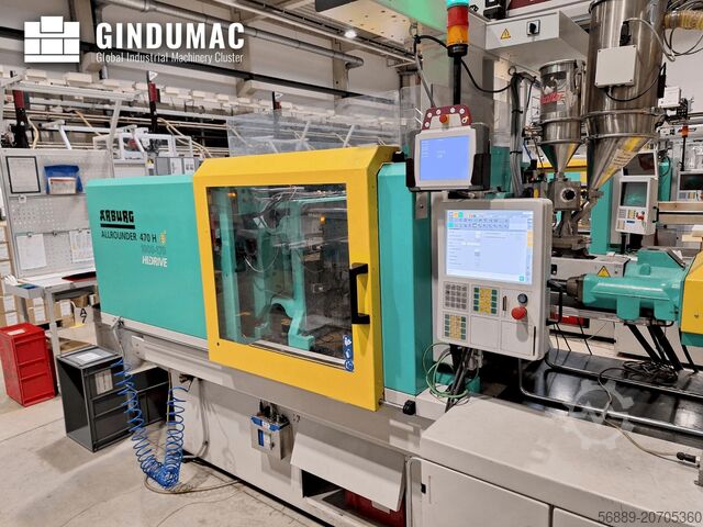 Hydraulische Spritzgießmaschine Arburg 470 H 1000-170