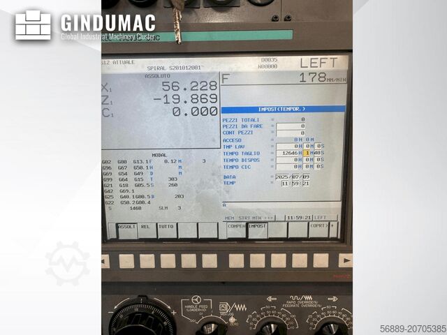 Mehrspindel-Drehmaschine MURATA Model	MURATEC MD 120