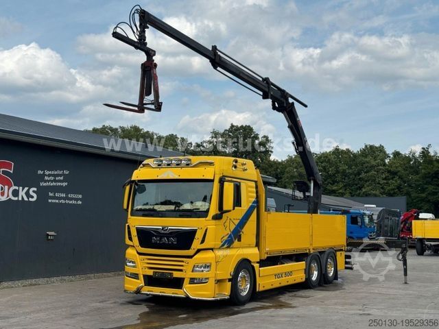 Autokran MAN TGX 26.500 Retarder Hiab 177 K Ladekran