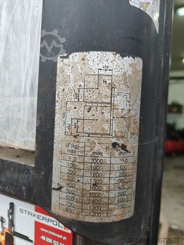 Electric lifting truck - Toyota BT Toyota Bt SWE 200D