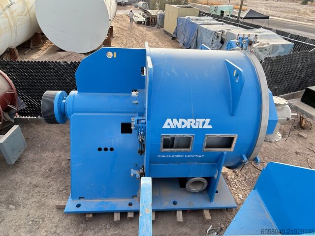 Horizontal Peeling Centrifuge KraussMaffei HZ180/7.1
