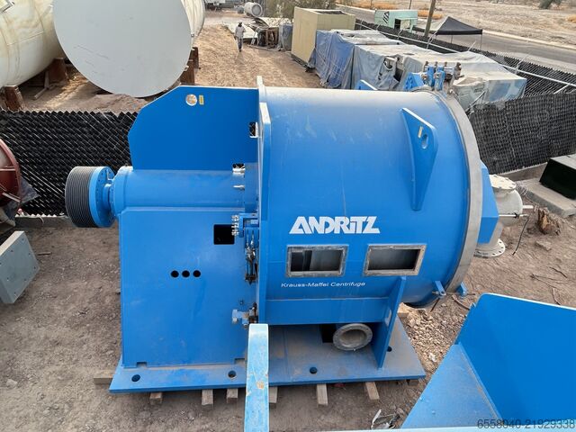 Horizontal Peeling Centrifuge KraussMaffei HZ180/7.1