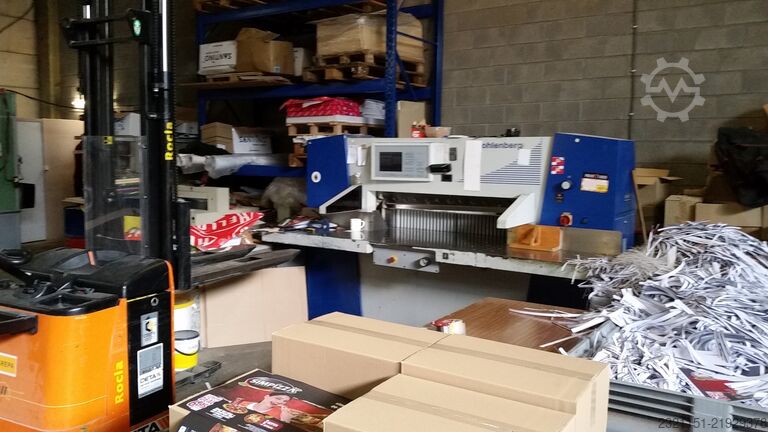 Paper cutting machine Wohlenberg 115