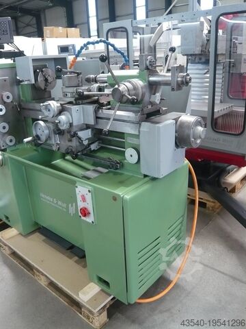 Leit-/Zugspindeldrehmaschine Schaublin 150