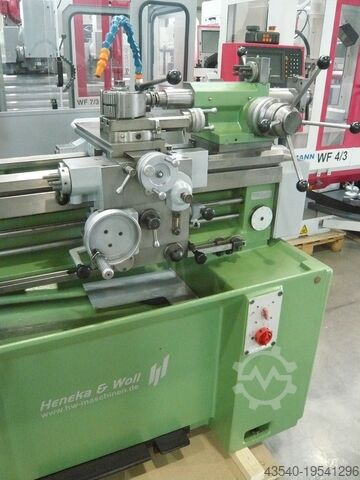 Leit-/Zugspindeldrehmaschine Schaublin 150