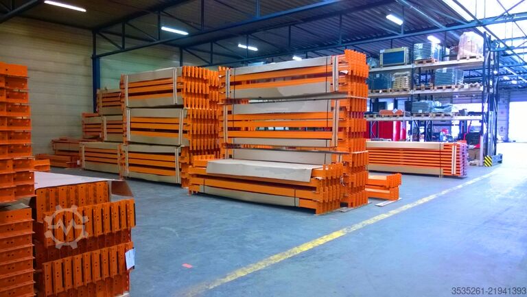 Plattenregal TOTAL-REGAL 8 x 5,7 m lang, 3,5 m hoch 24 Rahmen, 96 Traversen (2700) 3t