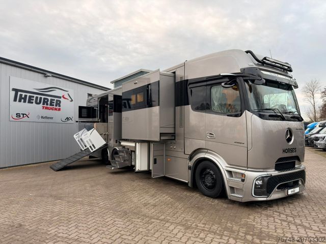 Viehtransporter LKW MERCEDES-BENZ 2653 STX 5 Pferde DOP. POP-OUT+POP-UP EXKLUSIVE