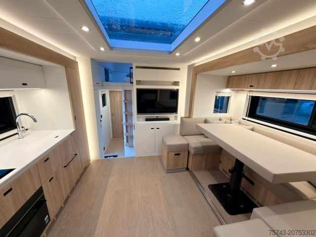 Viehtransporter LKW MERCEDES-BENZ 2653 STX 5 Pferde DOP. POP-OUT+POP-UP  EXKLUSIVE