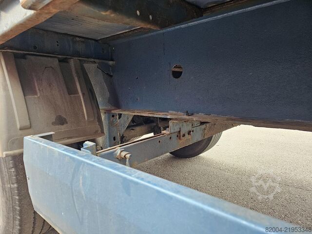 Flachbett KRONE SD| FLATBED WITH ALUMINIUM SIDES|. BPW DRUM.