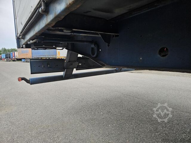Flachbett KRONE SD| FLATBED WITH ALUMINIUM SIDES|. BPW DRUM.