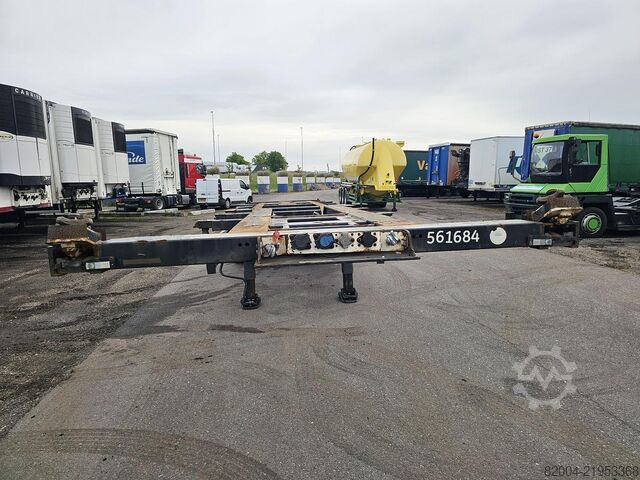 Transport von Containern KRONE SD | CONTAINER CHASSIS 40 FT  2 X 20 FT |BPW DR...