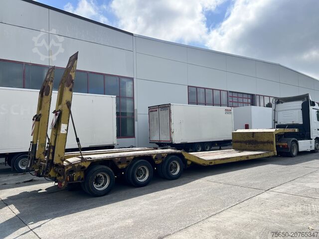 Tieflader-Sattelauflieger LANGENDORF SATBUE 30/38 3 Achs Tiefbett- Satteltieflader