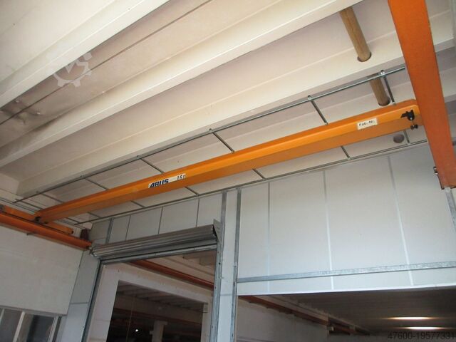 Kranhimmel Kran Hallenkran + Laufschiene ABUS Hallenkran Brückenkran Kran ELV 1600Kg 1,6t - Spur 9550mm