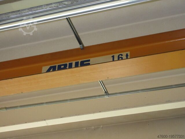 Kranhimmel Kran Hallenkran + Laufschiene ABUS Hallenkran Brückenkran Kran ELV 1600Kg 1,6t - Spur 9550mm