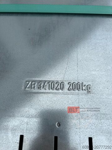 Steckregal SSI Schäfer Fachboden 200kg Belastung, 994x400mm, ZB341020