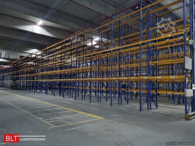 Schwerlastregal Industrieregal Hochregal Jungheinrich Delta – 14,10 lfm | Höhe 7, Höhe 7,50 m , Boden +3 , Fachlast 2700kg