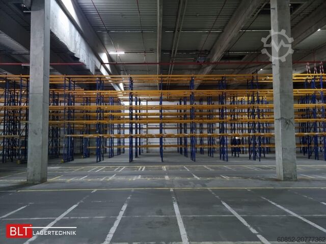 Schwerlastregal Industrieregal Hochregal Jungheinrich Delta - 30,9 lfm, Höhe 7,5m Boden + 3 Ebenen | Fachlast 2700 kg