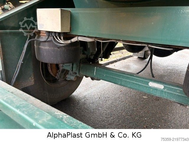 Tanker trailer SPIER AGL290 Tank Öle Fette Entsorgung