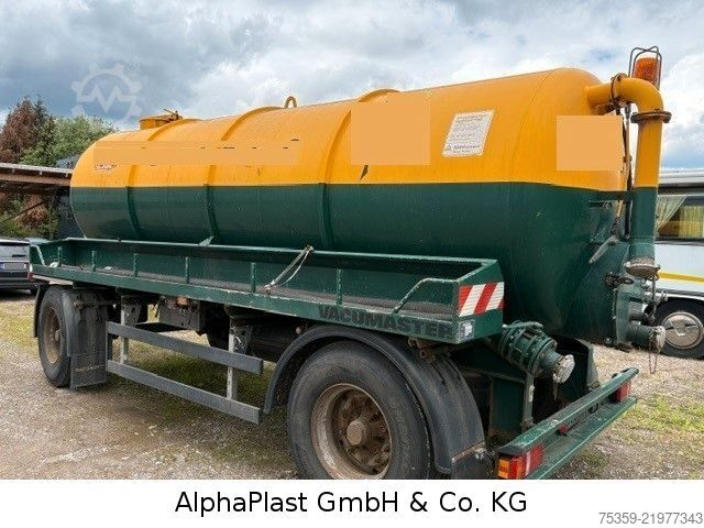 Tanker trailer SPIER AGL290 Tank Öle Fette Entsorgung