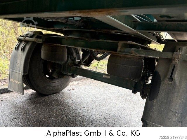 Tanker trailer SPIER AGL290 Tank Öle Fette Entsorgung