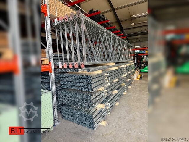 Schwerlastregal ca. 50,30 lfm. Dexion P90 Palettenregale H:6,5m Fachlast: 3000kg Schwerlastregale