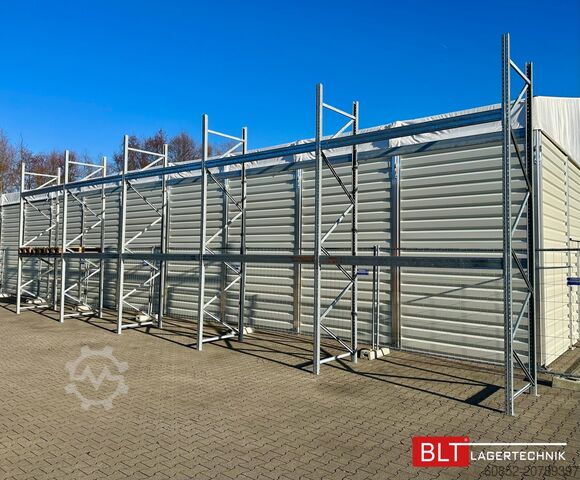 Palettenregal 14,0 lfm Palettenregale für Außenbereich H: 4,5m , 3000 kg Fachlast , FVZ