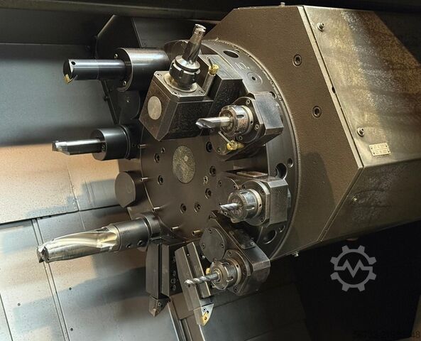 Cycle-controlled lathe MONFORTS RNC500  1500 x 300 mm