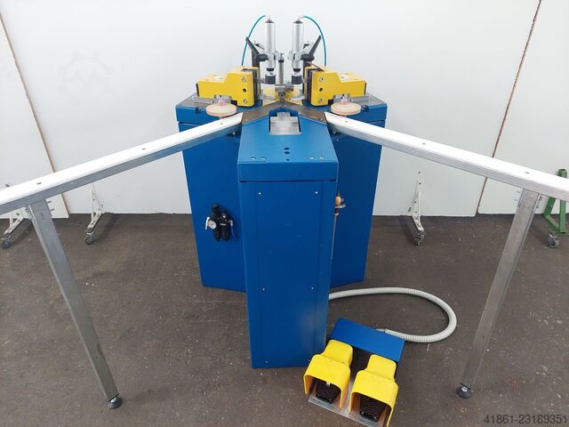Corner crimping machine SCHÜCO EVM-S