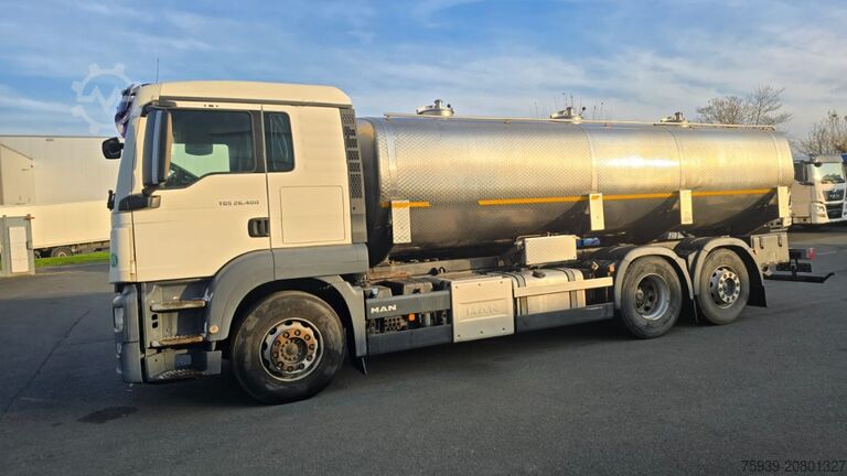 Tanker truck MAN TGS 26.400 (6x2)  ISOLIERT