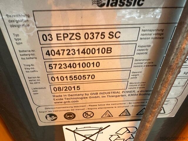 VS-22598 Elektrischer Triplex-Stapler Still egvs14 mit einer Hubhöhe von 4.940 mm STILL egvs14