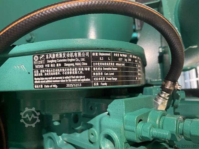 Generator set Cummins 6CTA8.3-GM155 - 180 kVA Marine Genset - DPX-19753
