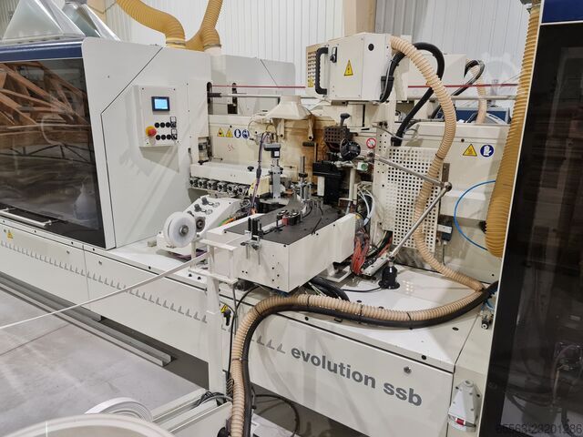 Doppelseitige Kantenanleimmaschine SCM Group - STEFANI EVOLUTION SSB