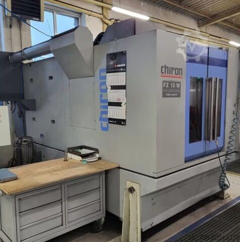 Vertical machining center Chiron FZ 15W MAGNUM High Speed Twin Pal
