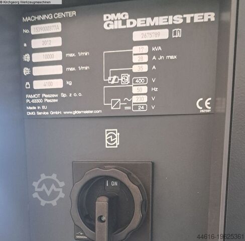 Machining Center - Vertical DMG DMC 1035 V eco