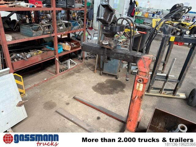 Truck mounted crane Kinshofer KM 414-2000 Palettengabel