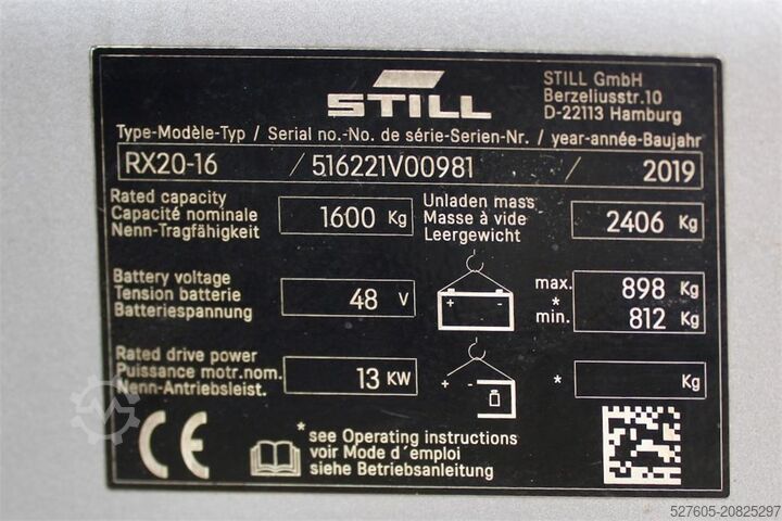 Gabelstapler Still RX 20-16