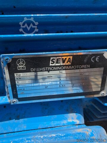 SEVA SEV-200M 30kW 2950 U/min SEVA SEV-200M 30kW 2950rpm SEVA SEV-200M 30kW 2950rpm