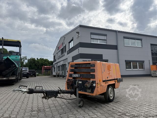 Screw compressor ATLAS Copco XAS60 Baukompressor 9,3 Bar