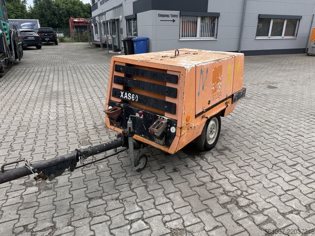 Screw compressor ATLAS Copco XAS60 Baukompressor 9,3 Bar