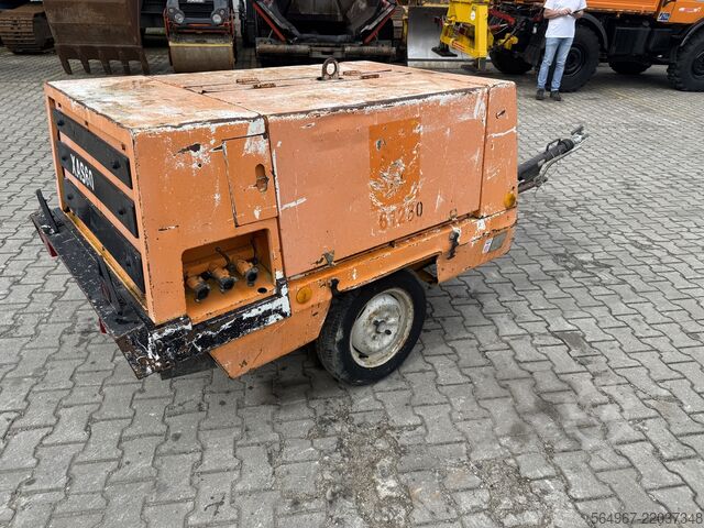 Screw compressor ATLAS Copco XAS60 Baukompressor 9,3 Bar