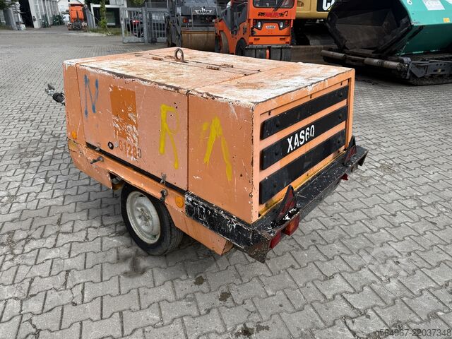 Screw compressor ATLAS Copco XAS60 Baukompressor 9,3 Bar