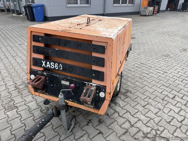 Screw compressor ATLAS Copco XAS60 Baukompressor 9,3 Bar